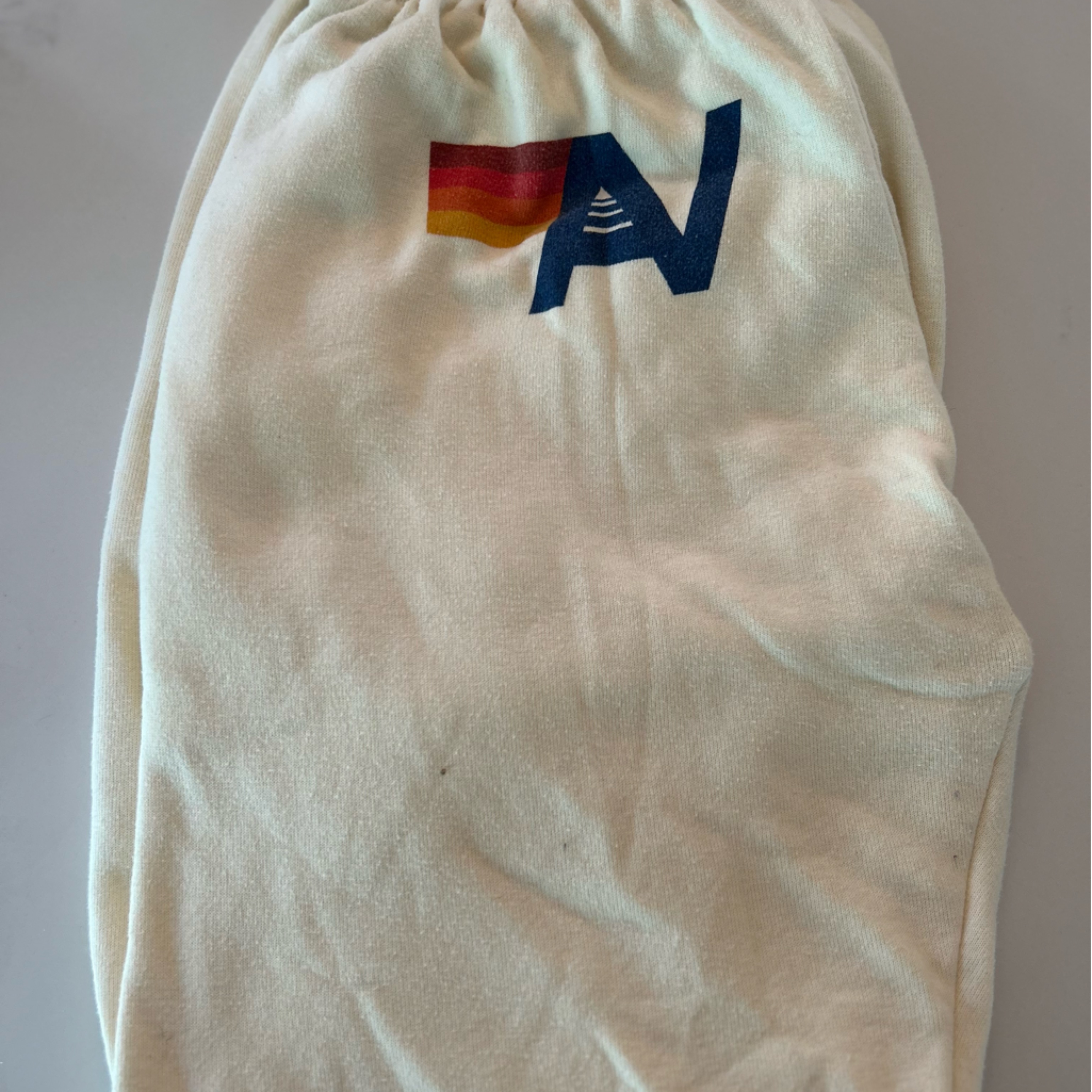Vintage White Aviator Nation Sweatpants